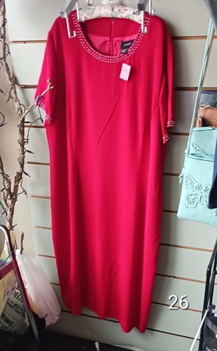 Ashro red womans - red, plus