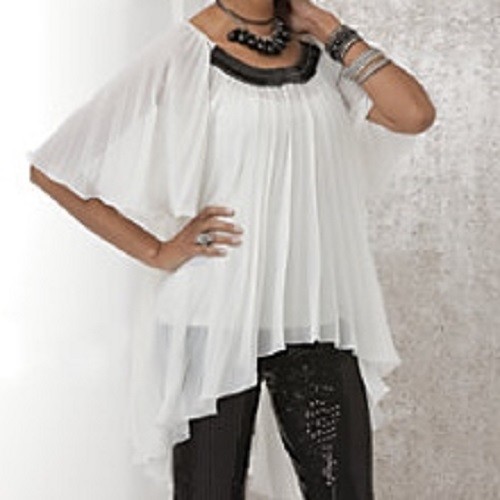 Size large white adanya - adanya, blouse